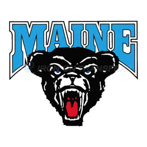 Maine Black Bears Iron-on Stickers (Heat Transfers)NO.4930